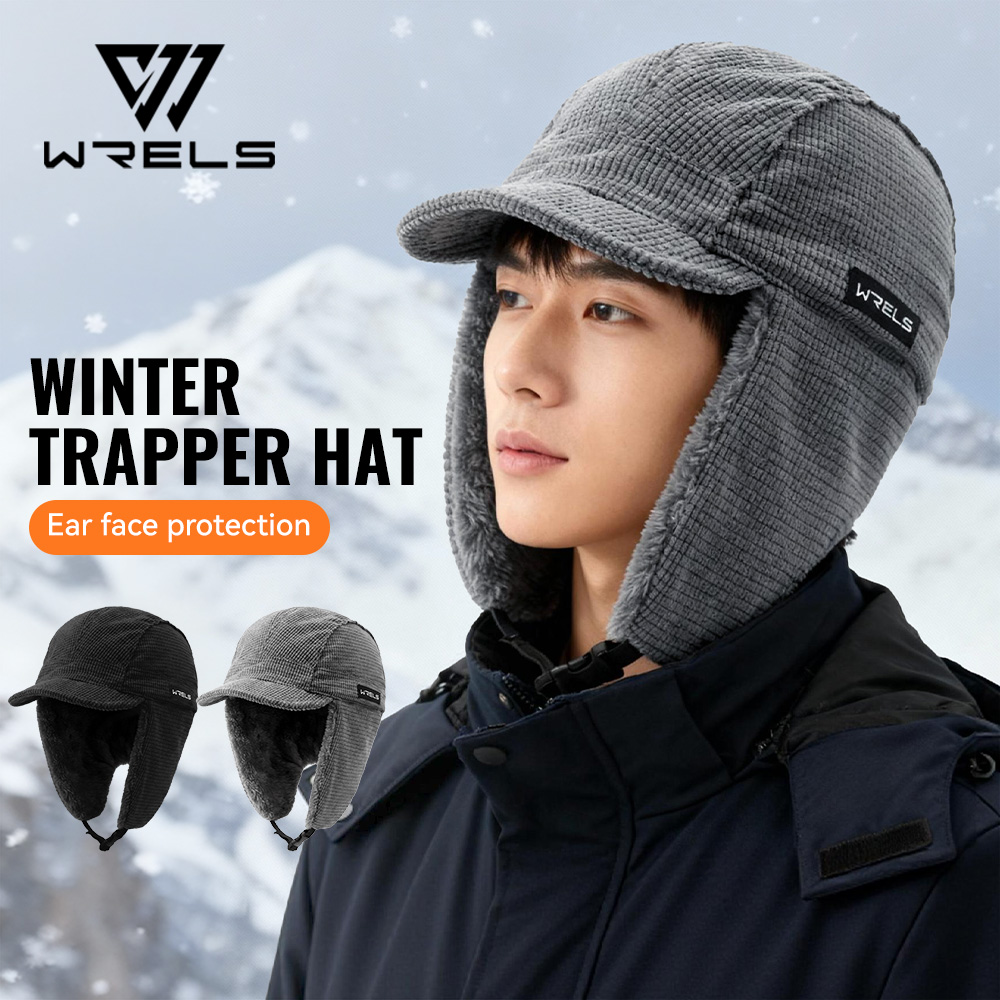 WRELS Winter Trapper Hat Windp - Trapper Hat Ear Flap のレビューと価格