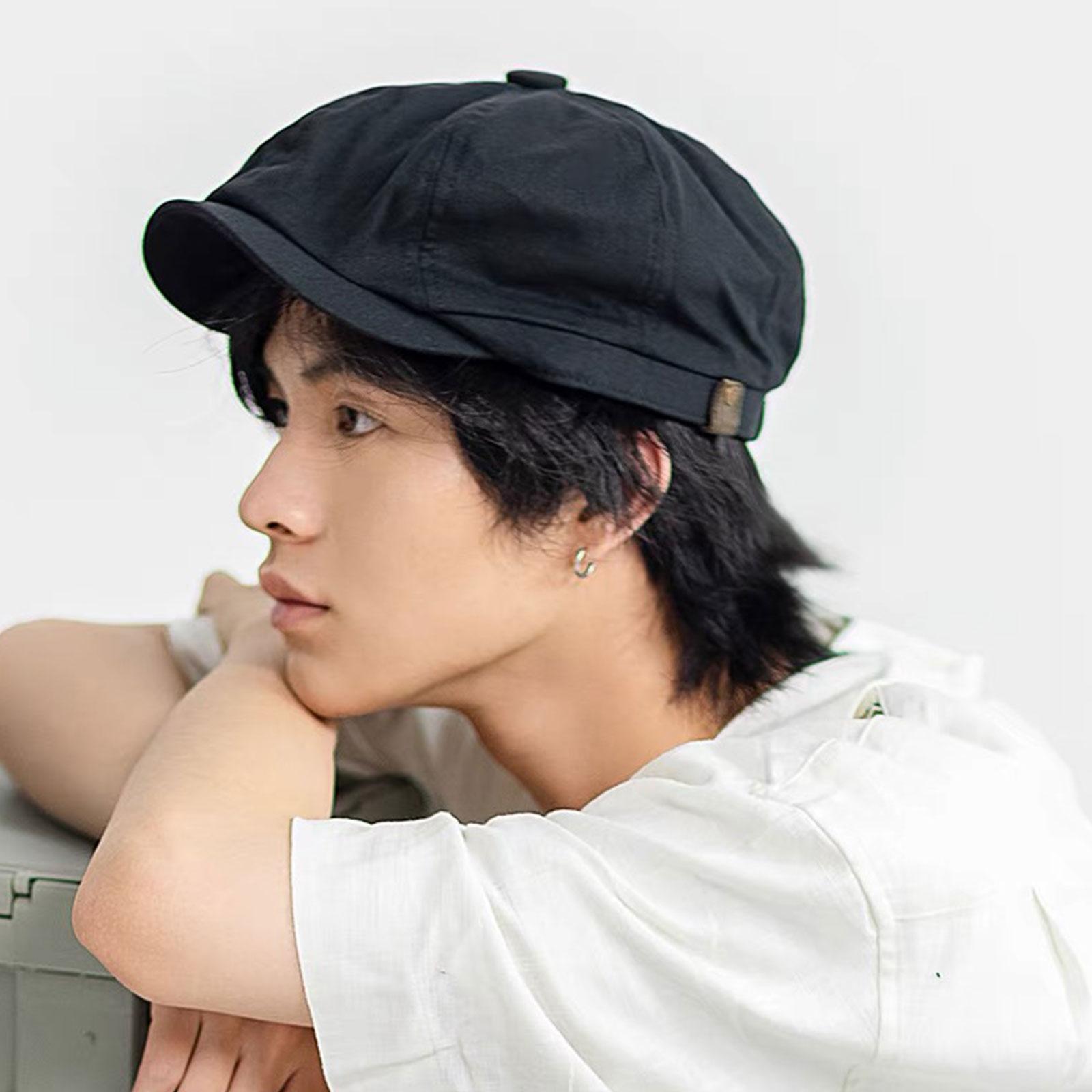 British Style Newsboy Men Cott - Dad Hat Cotton のレビューと価格