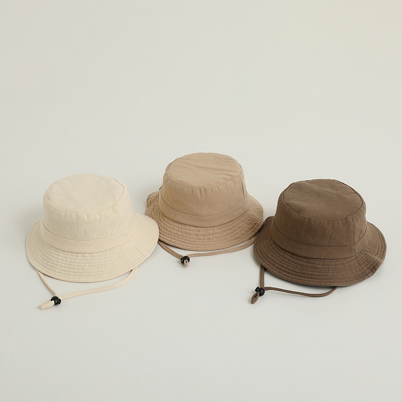 Solid Color Kids Bucket Hat Fa - Bucket Hat Cotton のレビューと価格