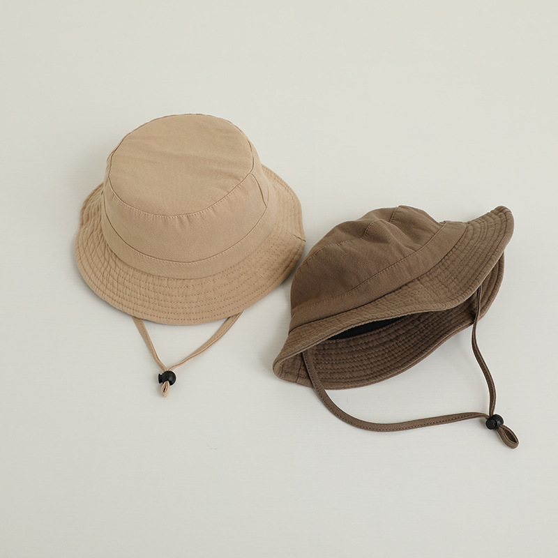 Solid Color Kids Bucket Hat Fa - Bucket Hat Cotton のレビューと価格