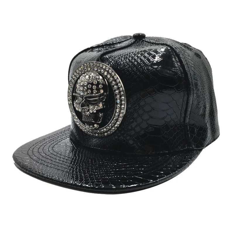 Brand Oohmy Men Women PU Leath - Snapback Hat Flat のレビューと価格
