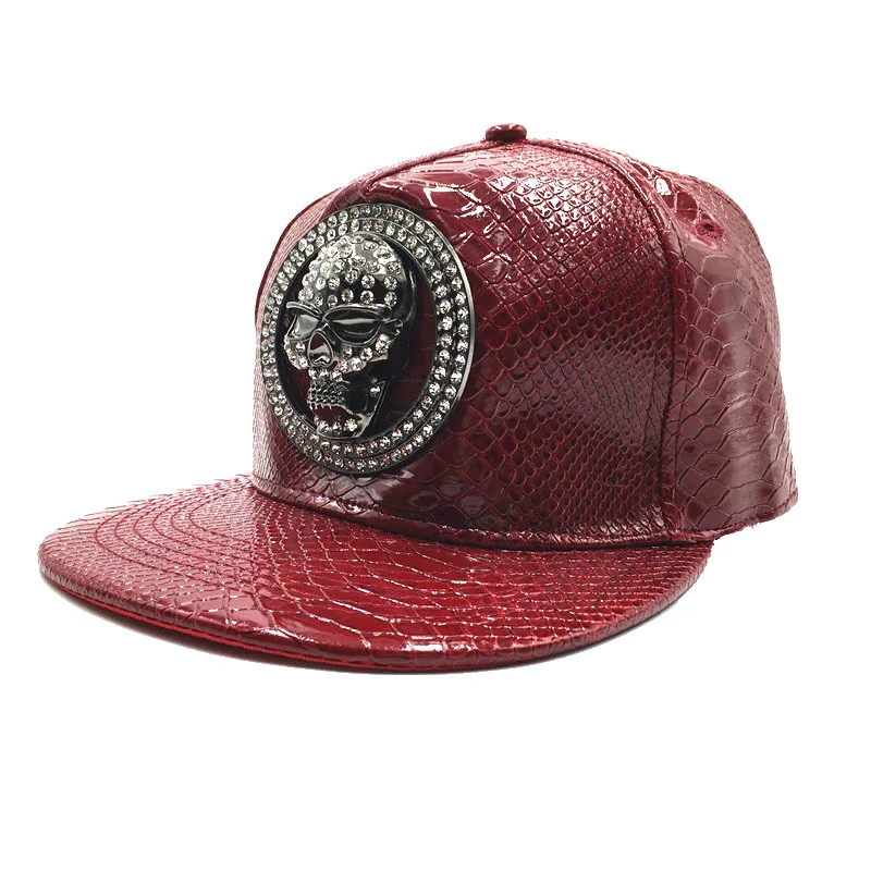 Brand Oohmy Men Women PU Leath - Snapback Hat Flat のレビューと価格