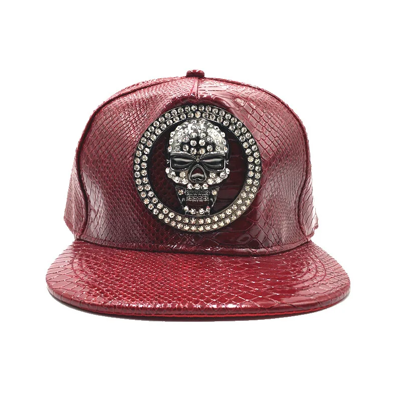 Brand Oohmy Men Women PU Leath - Snapback Hat Flat のレビューと価格