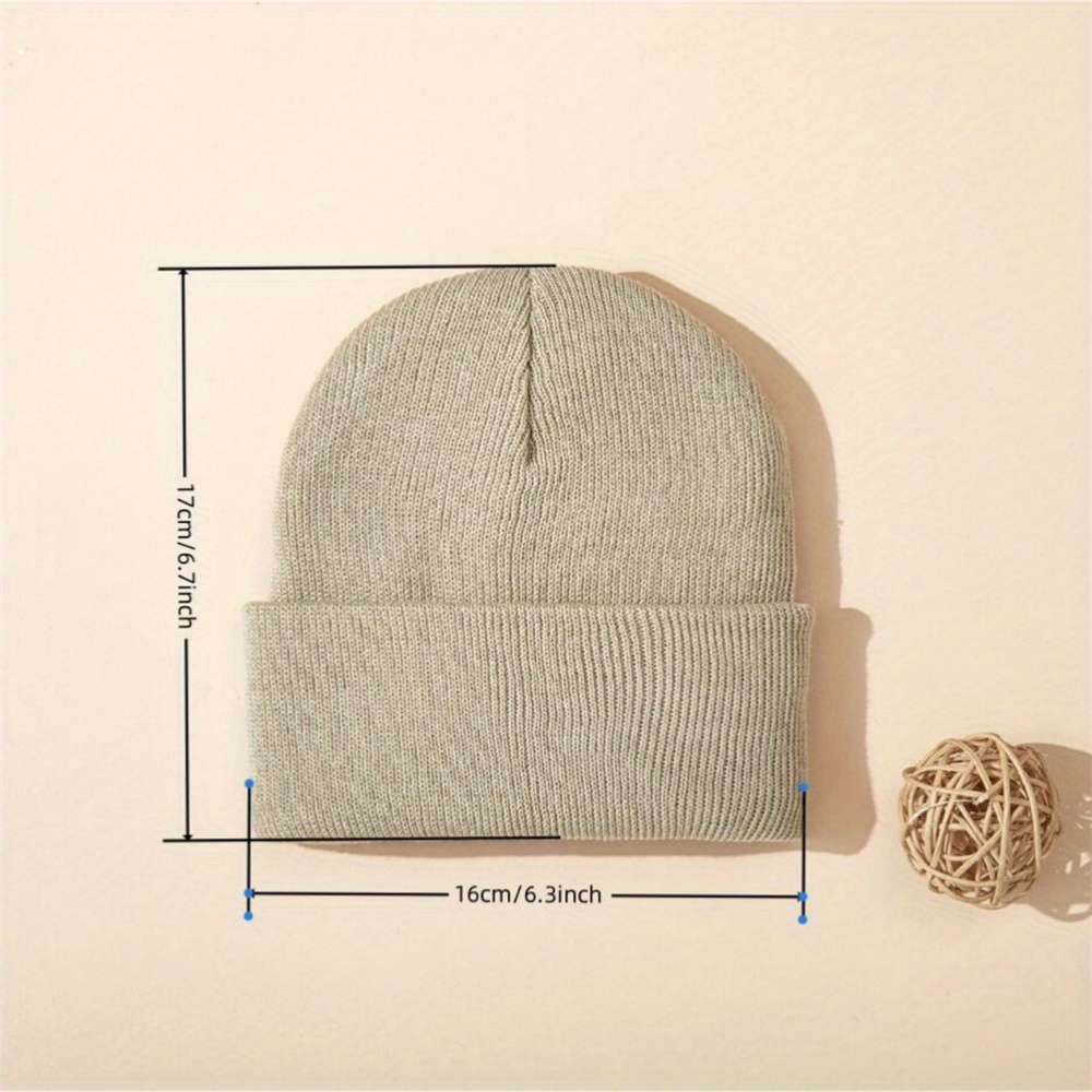 4pcs Baby Hat Knit Cuffed Bean - Beanie Cuffed Knit のレビューと価格