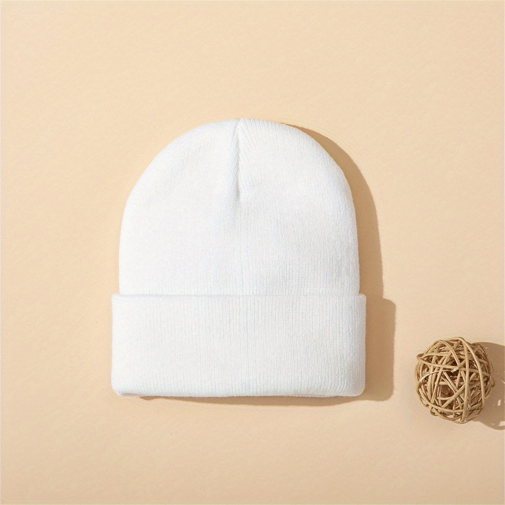 4pcs Baby Hat Knit Cuffed Bean - Beanie Cuffed Knit のレビューと価格