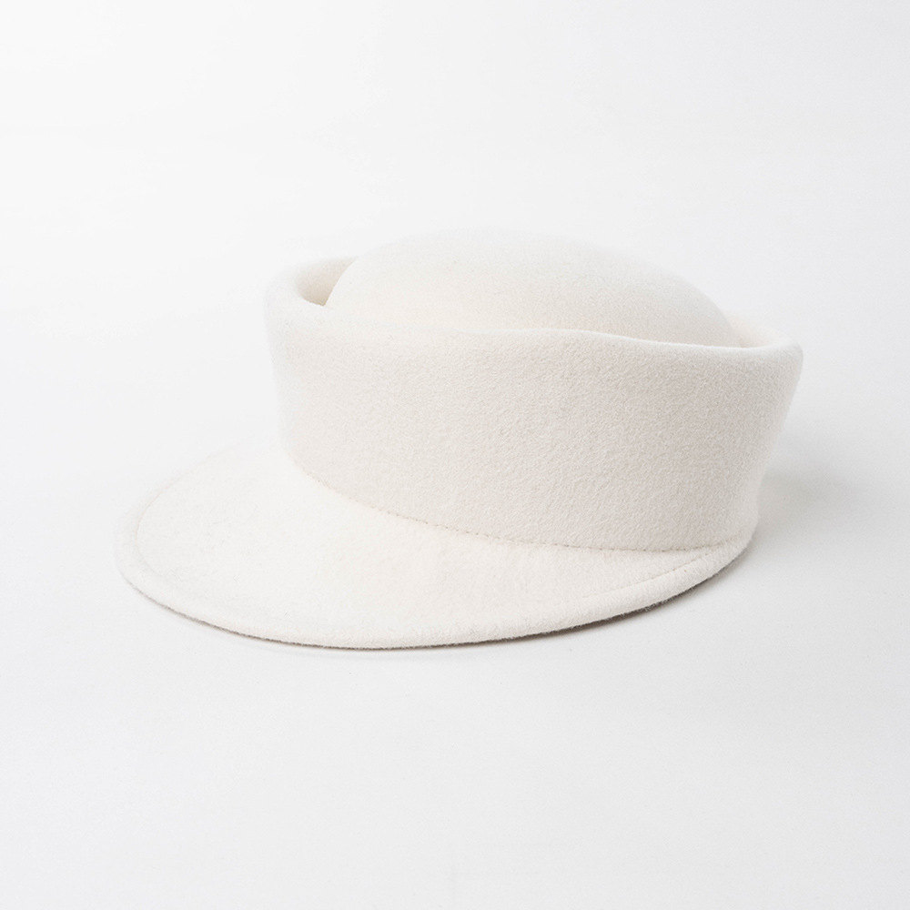 French Style Wool Felt Cap Fas - Beret French Wool のレビューと価格