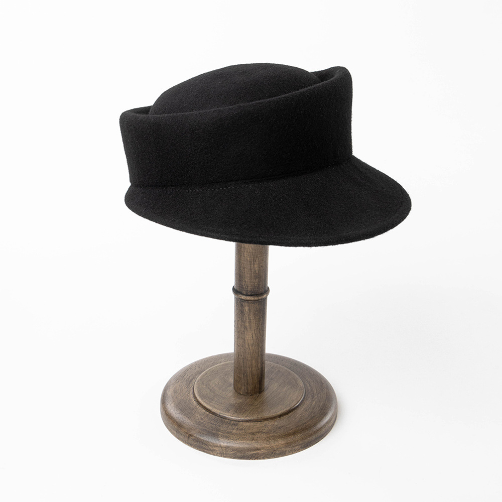 French Style Wool Felt Cap Fas - Beret French Wool のレビューと価格