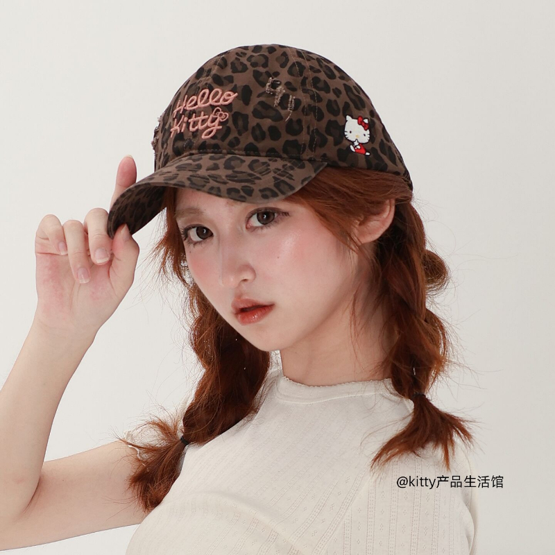 New Sanrio Leopard Bucket Hat  - Visor Sun Hat のレビューと価格