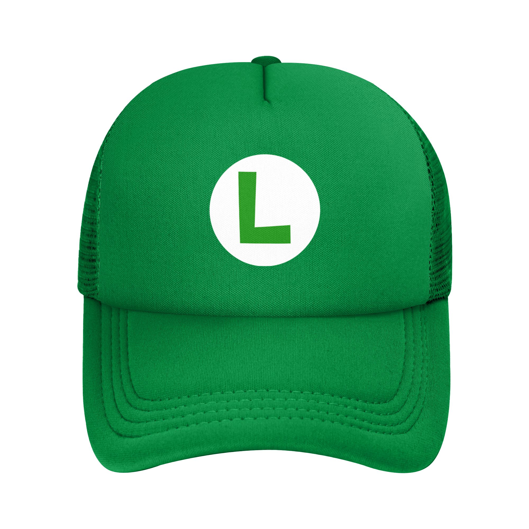 green L red m marioes Luigis F - Trucker Cap Mesh のレビューと価格