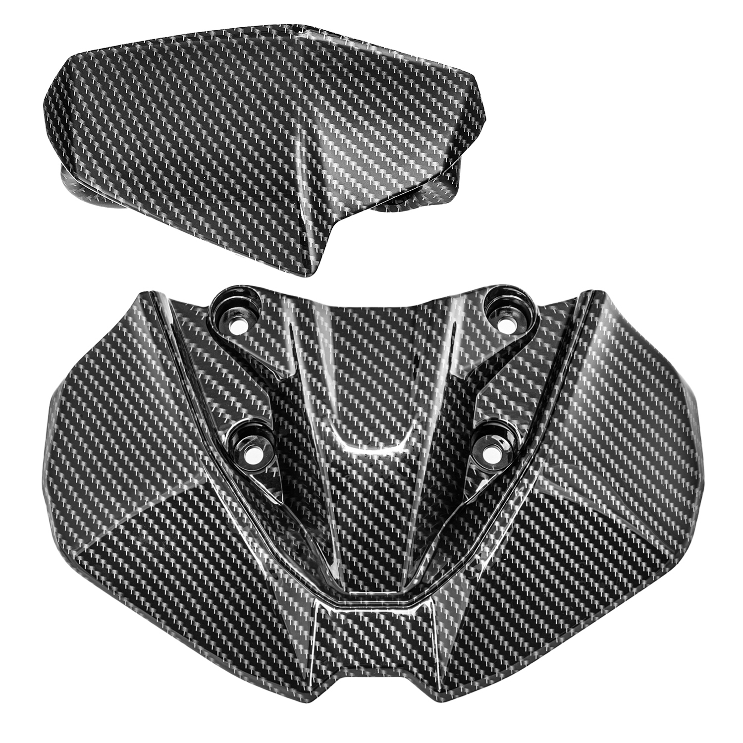 Motorcycle Front Extender Cowl - Visor Sun Hat のレビューと価格
