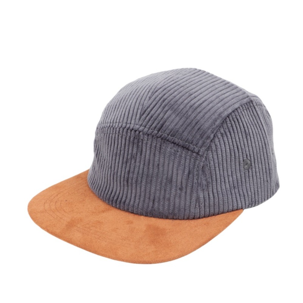 Versatile Retro Flat Brim Base - Corduroy Cap 5 Panel のレビューと価格