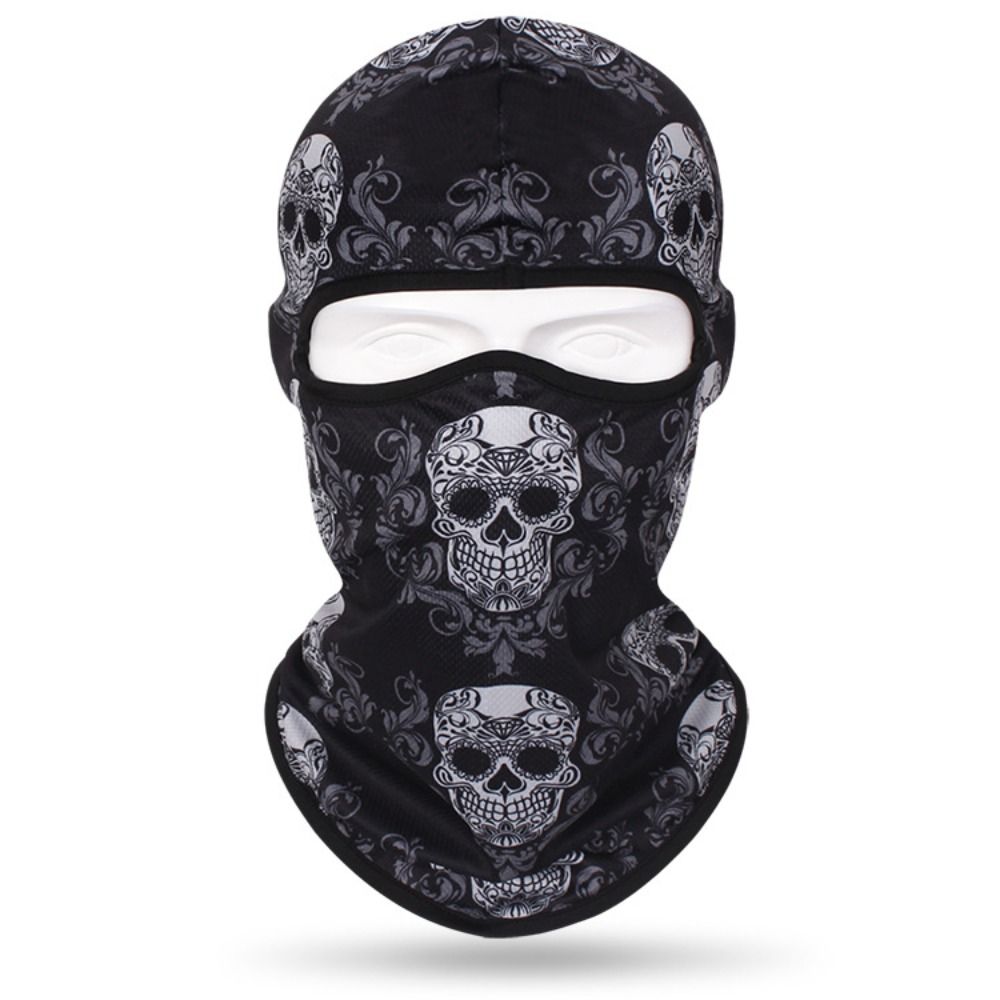 Helmet Liner Skull Print Wind  - Skull Cap Helmet Liner のレビューと価格