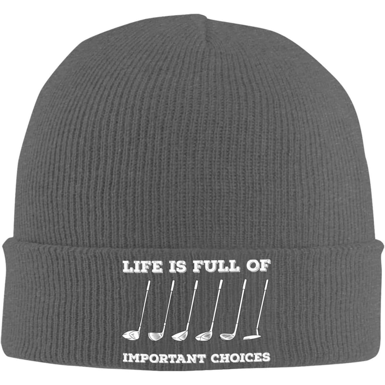 Life is Full of Important Choi - Beanie Cuffed Knit のレビューと価格