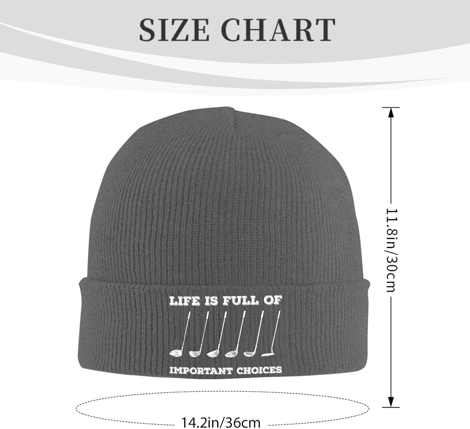 Life is Full of Important Choi - Beanie Cuffed Knit のレビューと価格