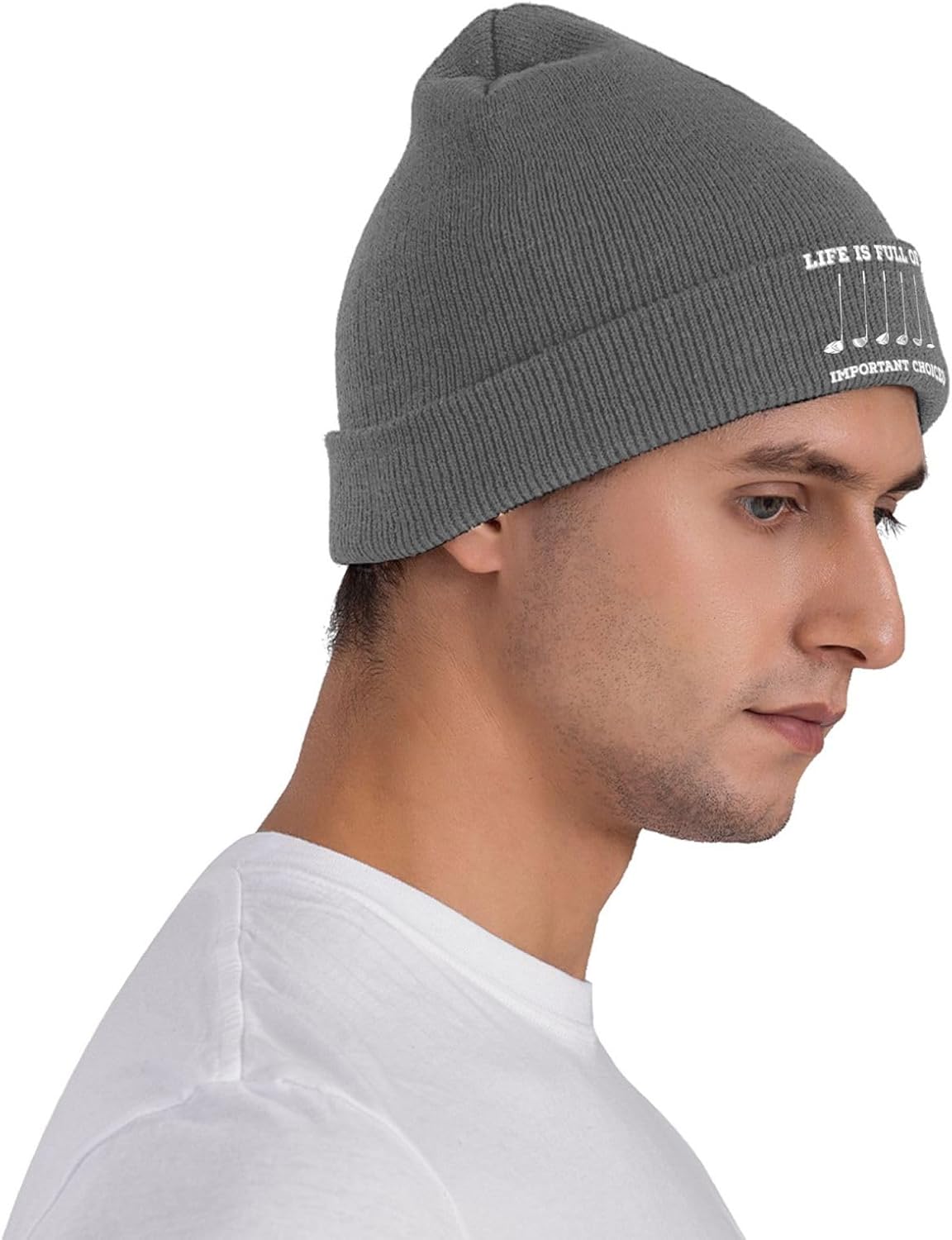 Life is Full of Important Choi - Beanie Cuffed Knit のレビューと価格