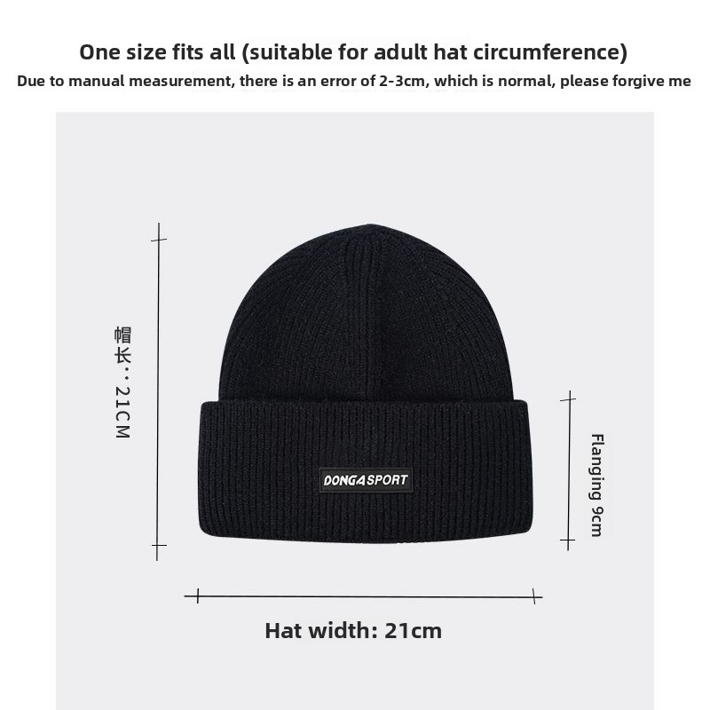 1pc Winter Warm Beanie for Men - Beanie Cuffed Knit のレビューと価格